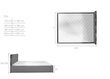 Gulta Grand MTP, 180x200 cm, balta cena un informācija | Gultas | 220.lv