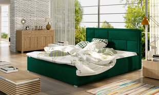 Кровать Latina MD, 200х200 см, зеленая цена и информация | Кровати | 220.lv
