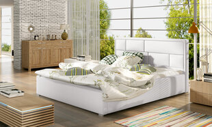 Кровать Latina MTP, 200х200 см, белая цена и информация | Кровати | 220.lv
