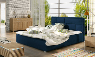 Кровать Latina MTP, 200х200 см, синяя цена и информация | Кровати | 220.lv