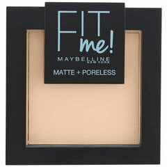 Maybelline Fit Me Matte Poreless Pressed Powder pūderis 9 g, 120 Classic Ivory cena un informācija | Grima bāzes, tonālie krēmi, pūderi | 220.lv