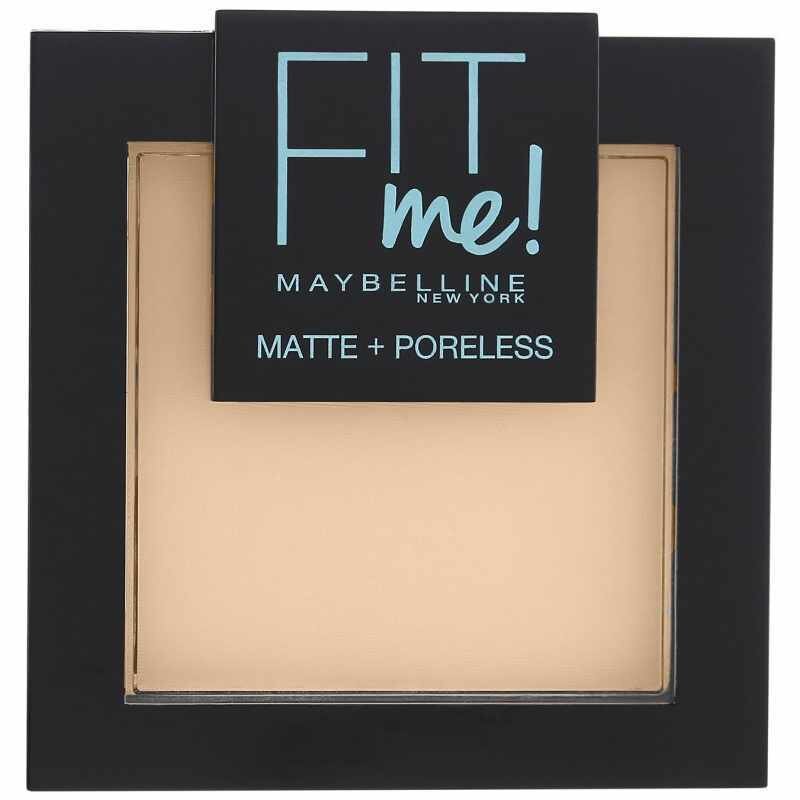 Maybelline Fit Me Matte Poreless Pressed Powder pūderis 9 g, 105 Natural Ivory cena un informācija | Grima bāzes, tonālie krēmi, pūderi | 220.lv