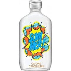 Tualetes ūdens Calvin Klein One Summer 2019 EDT vīriešiem/sievietēm100 ml cena un informācija | Vīriešu smaržas | 220.lv