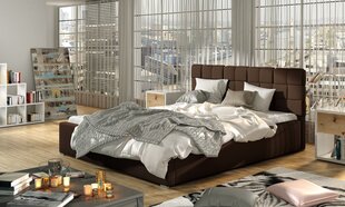 Кровать Grand MD, 140х200 см, коричневая цена и информация | Кровати | 220.lv