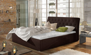 Кровать Milano MTP, 180x200 см, гобелен, коричневая цена и информация | Кровати | 220.lv