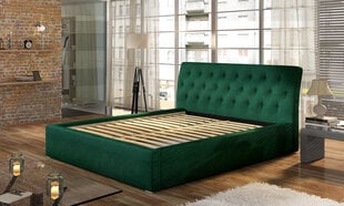 Кровать Milano MD, 200х200 см, серая цена и информация | Кровати | 220.lv