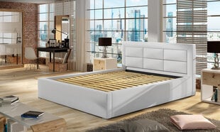 Кровать Rosano MD, 140х200 см, синяя цена и информация | Кровати | 220.lv