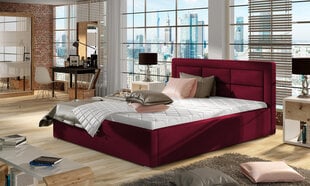 Кровать NORE Rosano MD, 160х200 см, красный цена и информация | Кровати | 220.lv