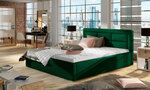 Кровать Rosano MD, 160х200 см, зеленая