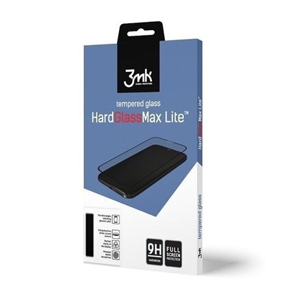 3mk HardGlass Max Lite for iPhone 7 Plus / 8 Plus black frame цена и информация | Ekrāna aizsargstikli | 220.lv