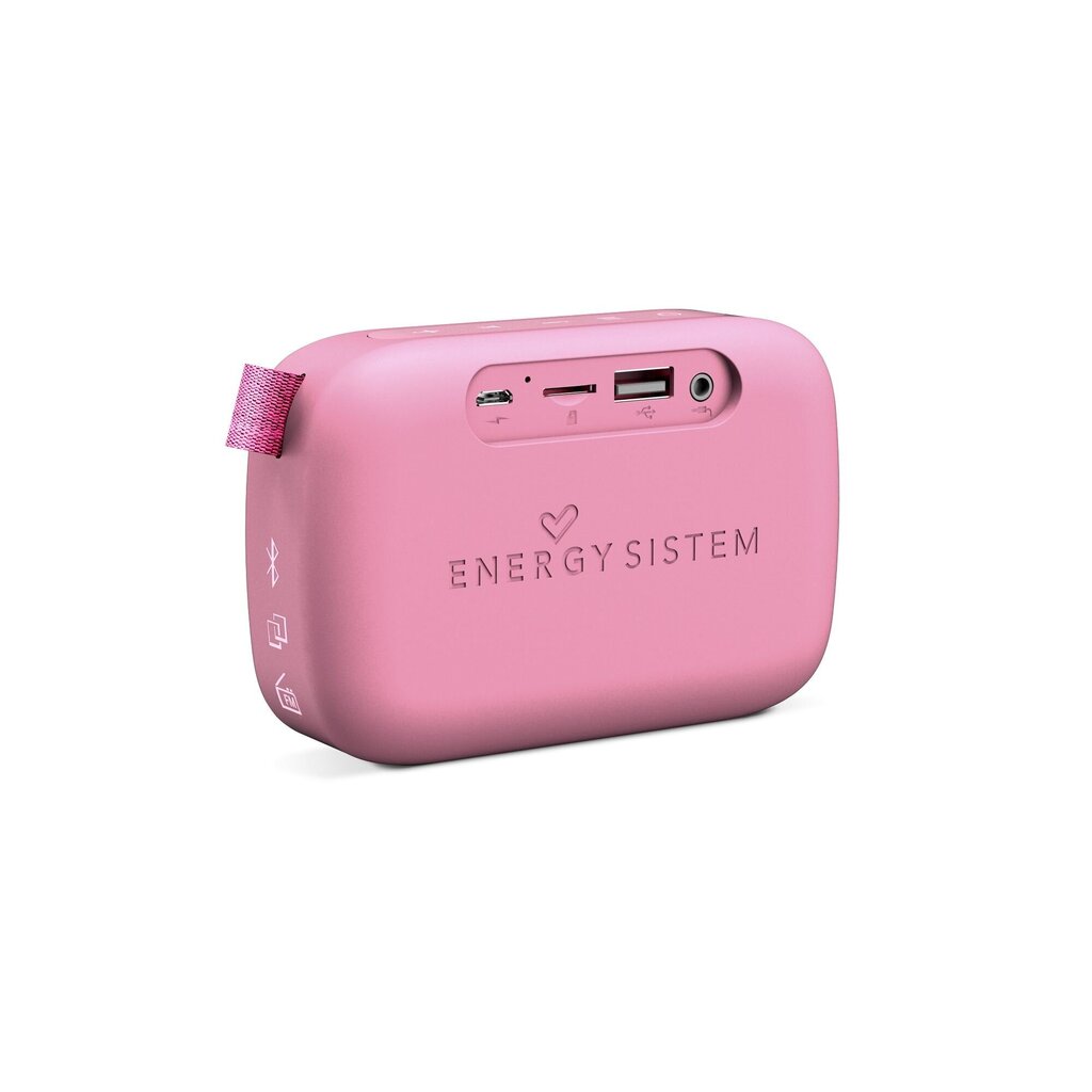 Energy Sistem Fabric Box 1+ Pocket, rozā cena un informācija | Skaļruņi | 220.lv