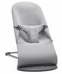 Babybjörn šūpuļkrēsls Bliss Light grey 3D Jersey cena un informācija | Bērnu šūpuļkrēsliņi | 220.lv