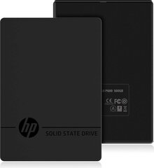 HP P600 500GB (3XJ07AA) цена и информация | Жёсткие диски | 220.lv