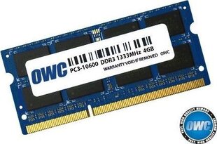 OWC OWC1333DDR3S4GB цена и информация | Оперативная память (RAM) | 220.lv