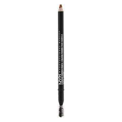 Uzacu zīmulis ar birstīti NYX Eyebrow Powder Pencil 1.4 g, EPP04 Caramel cena un informācija | Uzacu krāsas, zīmuļi | 220.lv