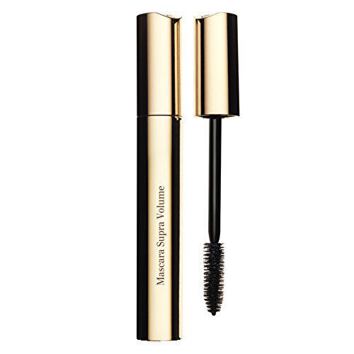 Apjomu piešķiroša skropstu tuša Clarins Supra Volume Mascara 8 ml, 01 Intense Black цена и информация | Acu ēnas, skropstu tušas, zīmuļi, serumi | 220.lv