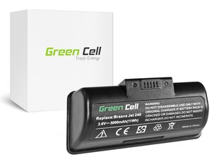 Green Cell Battery for iRobot Braava Jet 240 BC674 4446040 3.6V 3Ah цена и информация | Аккумуляторы для пылесосов | 220.lv