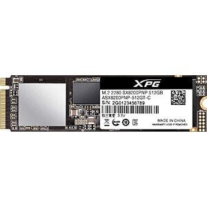 ADATA 512GB M.2 PCIe NVMe XPG SX8200 Pro цена и информация | Iekšējie cietie diski (HDD, SSD, Hybrid) | 220.lv