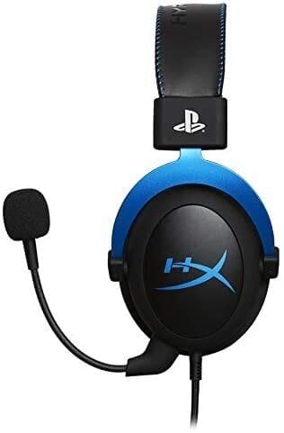 Austiņas ar Mikrofonu Hyperx Cloud PS4 Melns Zils cena un informācija | Austiņas | 220.lv