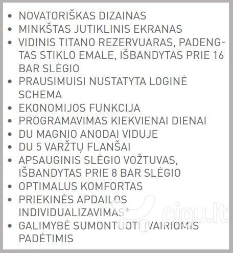 Ūdens sildītājs VELIS EVO 50 L цена и информация | Ūdens sildītāji | 220.lv