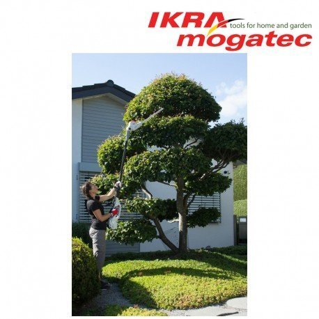 Akumulatora griezējs 40V Ikra Mogatec IATHS 40-43 cena un informācija | Dzīvžogu un zāles šķēres | 220.lv