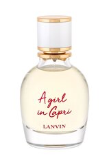 Tualetes ūdens Lanvin A Girl In Capri EDT sievietēm 50 ml cena un informācija | Sieviešu smaržas | 220.lv