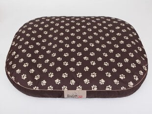 Hobbydog лежак Лапки XL, коричневый цена и информация | Лежаки, домики | 220.lv