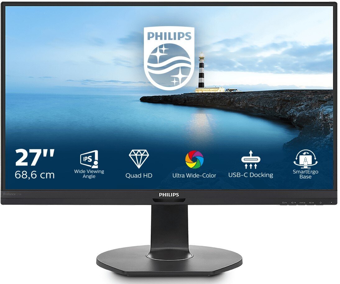 Philips 272B7QUPBEB цена и информация | Monitori | 220.lv