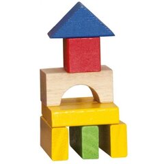 Деревянные кубики с сортировщиком Woody 90909 100 д. цена и информация | Игрушки для малышей | 220.lv