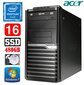 Acer Veriton M4610G MT G630 16GB 480GB+2TB DVD WIN7Pro cena un informācija | Stacionārie datori | 220.lv
