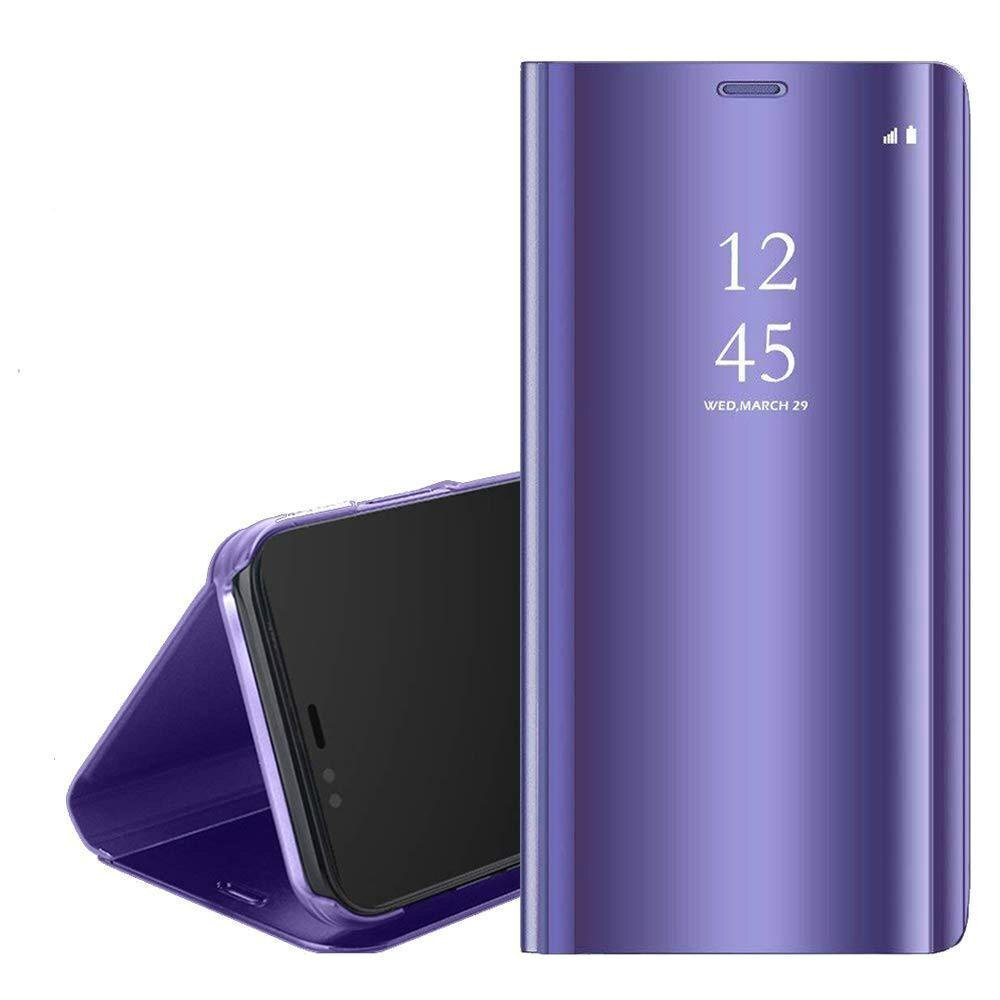 Mocco Clear View piemērots Samsung Galaxy A70, Violets cena un informācija | Telefonu vāciņi, maciņi | 220.lv