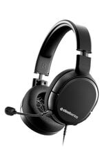 SteelSeries Arctis 1 Black  цена и информация | Наушники с микрофоном Asus H1 Wireless Чёрный | 220.lv