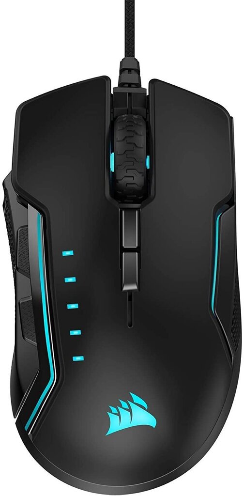 Corsair Glaive RGB Pro, melns cena un informācija | Peles | 220.lv