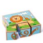 Koka klucīšu puzle Gyvūnėliai Woody, 93056, 9 d. cena un informācija | Rotaļlietas zīdaiņiem | 220.lv
