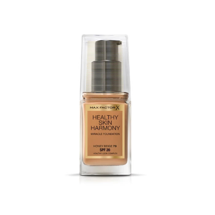 Grima pamats Max Factor Healthy Skin Harmony 79 Honey Beige, 30 ml cena un informācija | Grima bāzes, tonālie krēmi, pūderi | 220.lv