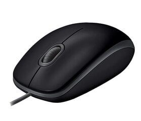 Logitech B110, черный цена и информация | Мыши | 220.lv