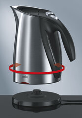 Электрический чайник Braun WK 600 Standard kettle, Stainless  цена и информация | Электрочайники | 220.lv