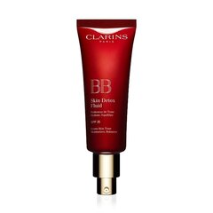 Tonējošs līdzeklis Clarins BB Skin Detox Fluid SPF 25 nr 01 light 45 ml, 02 Medium, 02 Medium цена и информация | Пудры, базы под макияж | 220.lv