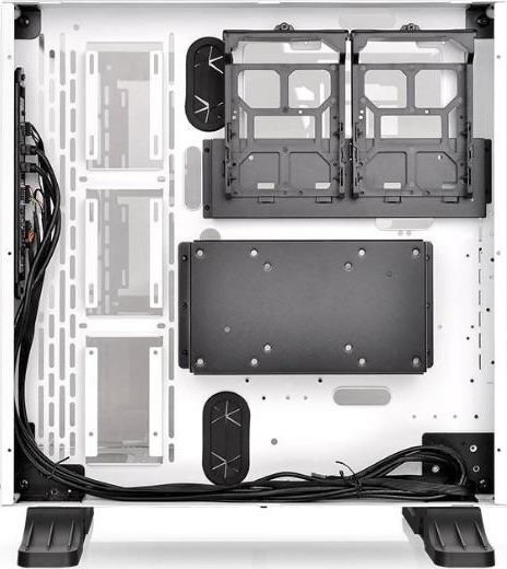 Korpuss Thermaltake Core P3 TG Snow Midi Tower caurspīdīgs, balts cena un informācija | Datoru korpusi | 220.lv