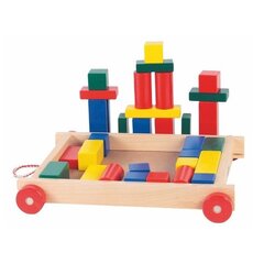 Деревянные кубики Woody 90007 цена и информация | Игрушки для малышей | 220.lv