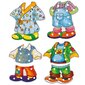 Koka zēnu apģērba puzle Woody 90018 cena un informācija | Rotaļlietas zīdaiņiem | 220.lv