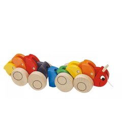 Деревянная игрушка - многоножка Woody 90135 цена и информация | Игрушки для малышей | 220.lv
