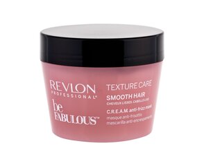 Revlon Professional Be Fabulous Texture Care Smooth Hair маска для волос 200 мл цена и информация | Распылите крем-спрей на волосы на расстоянии 20-25 см, расчешите их расческой. | 220.lv