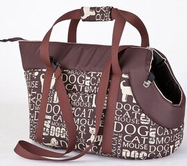 Сумка для перевозки животных Hobbydog R1, коричневая цена и информация | Переноски, сумки | 220.lv