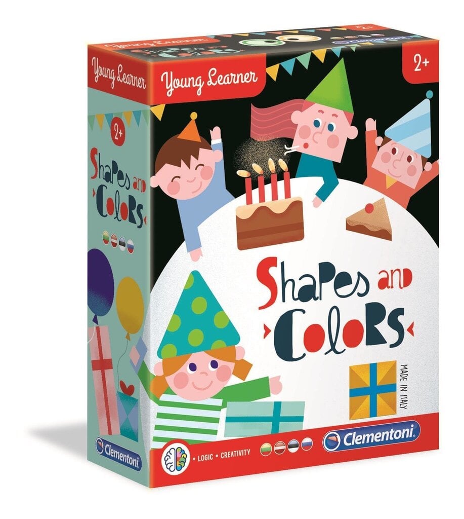 Spēle Clementoni Shapes&Colors 95030099 cena un informācija | Attīstošās rotaļlietas | 220.lv