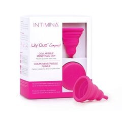 Menstruālais kauss Intimina Lily Compact, izmērs B cena un informācija | Tamponi, higiēniskās paketes, ieliktnīši | 220.lv