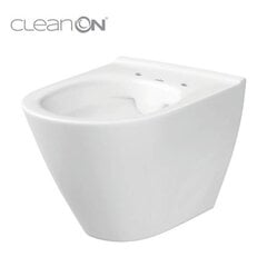 Piekarināms tualetes pods Cersanit City Oval CleanOn ar lēni nolaižamu vāku цена и информация | Унитазы | 220.lv