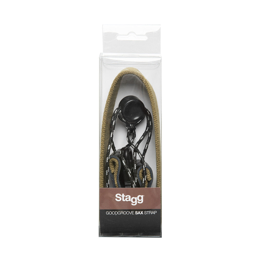Siksna saksofonam Stagg SAX STRAP4 OL cena un informācija | Mūzikas instrumentu piederumi | 220.lv