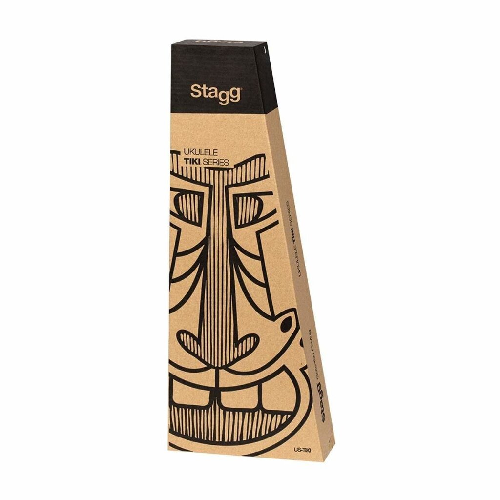 Soprano ukulele Stagg US-TIKI OH cena un informācija | Ģitāras | 220.lv