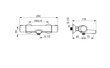 Dušas termostatiskais maisītājs Oras Nova ar izteku cena un informācija | Jaucējkrāni | 220.lv